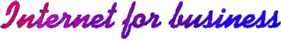 Internet for business
